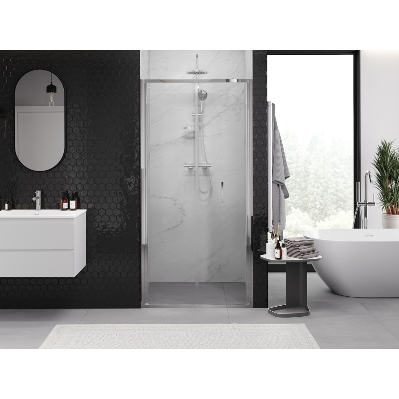 Mexen Exo-F ușă de duș pliabilă 70 cm, transparentă, crom - 816-070-000-01-00