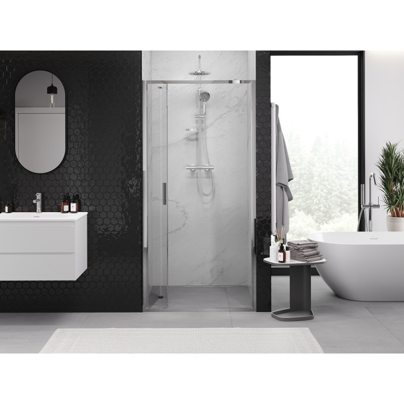 Mexen Exo-F ușă de duș pliabilă 70 cm, transparentă, crom - 816-070-000-01-00