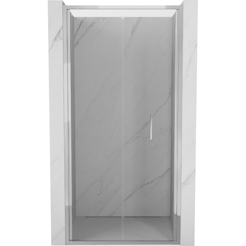 Mexen Exo uși pliabile pentru duș 75 cm, transparent, crom - 816-075-000-01-00