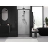 Mexen Exo-F uși de duș pliabile 65 cm, transparent, negru - 816-065-000-70-00