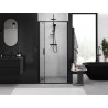 Mexen Exo-F uși de duș pliabile 65 cm, transparent, negru - 816-065-000-70-00