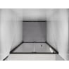 Mexen Exo uși de duș pliante 80 cm, transparent, negru - 816-080-000-70-00