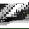 Mexen Exo uși de duș pliante 80 cm, transparent, negru - 816-080-000-70-00