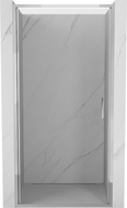 Mexen Exo-B 85 cm-es nyíló zuhanyajtó, átlátszó, króm - 817-085-000-01-00