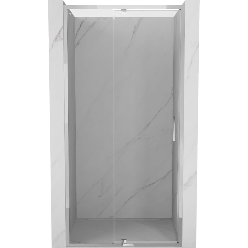 Mexen Exo ușă de duș batantă 115 cm, transparentă, crom - 819-115-000-01-00