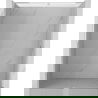 Mexen Exo uși de duș batante 130 cm, transparent, crom - 819-130-000-01-00