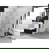 Mexen Exo cabină de duș pivotantă 80 x 80 cm, transparent, crom - 814-080-080-01-00