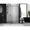 Mexen Exo-R uși de duș batante 155 cm, transparente, negre - 819-155-000-70-00