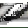 Mexen Exo uși de duș pivotante 155 cm, transparente, negre - 819-155-000-70-00