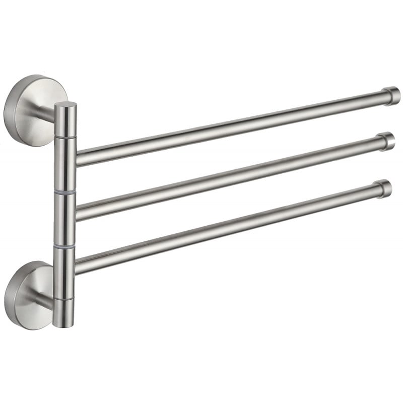 Mexen cuier rotativ triplu pentru prosop, crom - 7039243-00