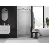 Mexen Exo-S uși de duș glisante 105 cm, transparent, crom - 8151-105-000-01-00