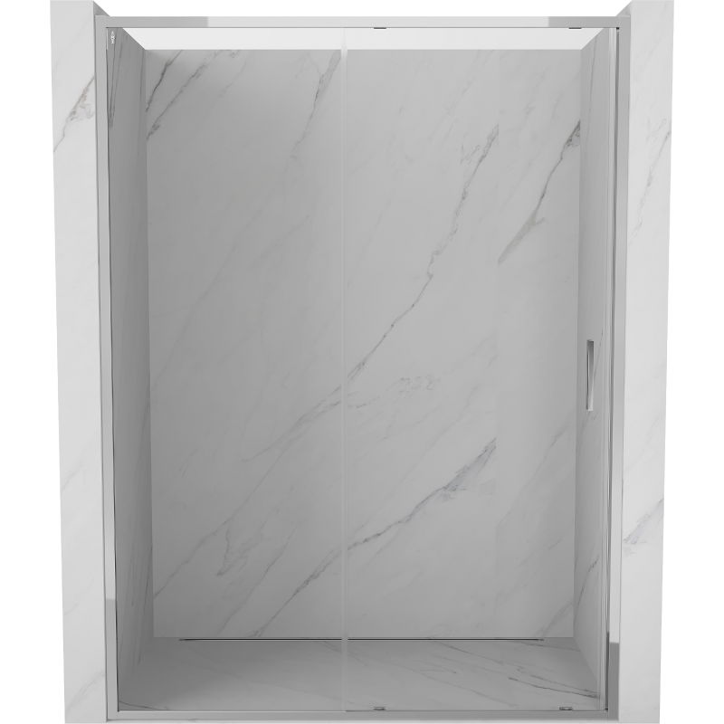 Mexen Exo uși de duș glisante 135 cm, transparent, crom - 8151-135-000-01-00