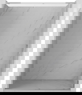 Mexen Exo 135 cm-es tolóajtós zuhanyajtó, átlátszó, króm - 8151-135-000-01-00