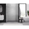 Mexen Exo uși de duș glisante 135 cm, transparent, crom - 8151-135-000-01-00