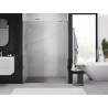 Mexen Exo-S uși de duș glisante 135 cm, transparent, crom - 8151-135-000-01-00