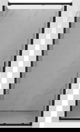 Mexen Exo uși de duș glisante 110 cm, transparente, negre - 8151-110-000-70-00