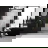 Mexen Exo uși de duș glisante 115 cm, transparent, negru - 8151-115-000-70-00