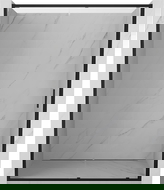 Mexen Exo uși de duș glisante 155 cm, transparente, negre - 8151-155-000-70-00