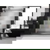 Mexen Exo uși de duș glisante 160 cm, transparente, negre - 8151-160-000-70-00