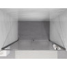 Mexen Exo-R uși de duș batante 135 cm, transparente, crom - 819-135-000-01-00