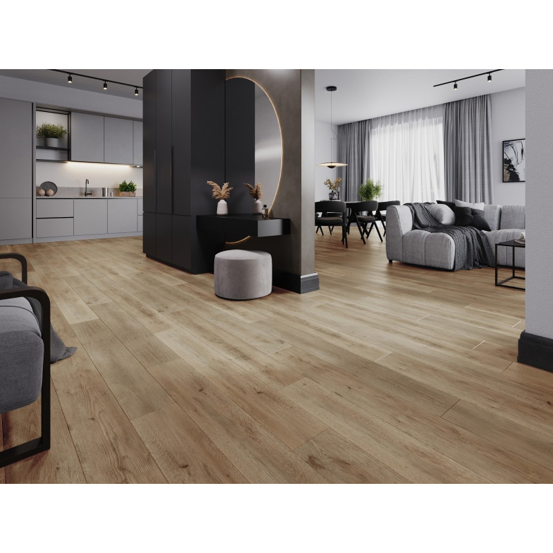 Mexen Spirit Lake vinil panelek 1227 x 187 mm LVT Dryback 2,5 mm, PVC alátét, 4 V-Fuga, Tölgy - F1301-1227-187-255-4V1-01