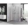 Mexen Exo-F cabină de duș pliabilă 80 x 70 cm, transparentă, crom - 816-080-070-01-00