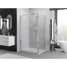 Mexen Exo-F Cabină de duș pliabilă 80 x 75 cm, transparentă, cromată - 816-080-075-01-00