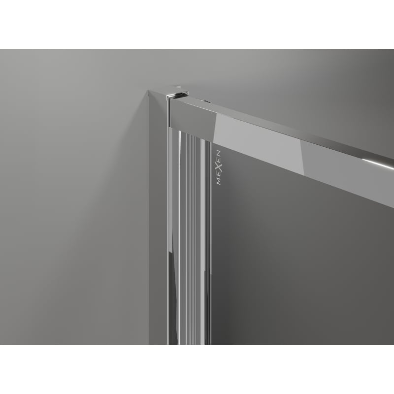 Mexen Exo cabină de duș pliabilă 90 x 75 cm, transparentă, crom - 816-090-075-01-00