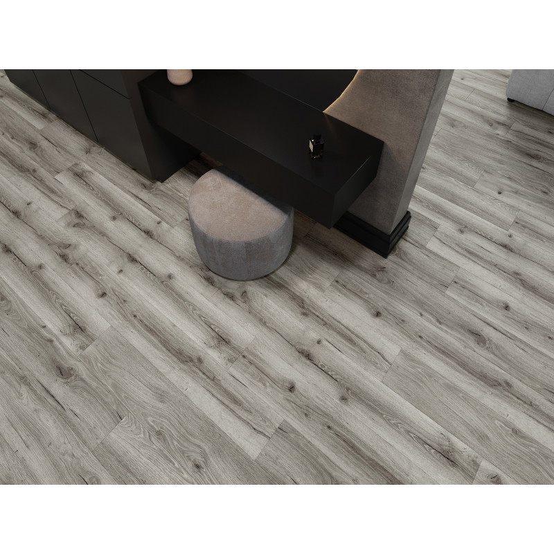 Mexen Ontario vinil padlóburkolat 1227 x 187 mm LVT Dryback 2,5 mm, PVC alátét, 4 V-fuga, Tölgy - F1303-1227-187-255-4V1-01
