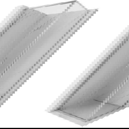 Mexen Exo cabină de duș pliabilă 85 x 85 cm, transparent, crom - 816-085-085-01-00