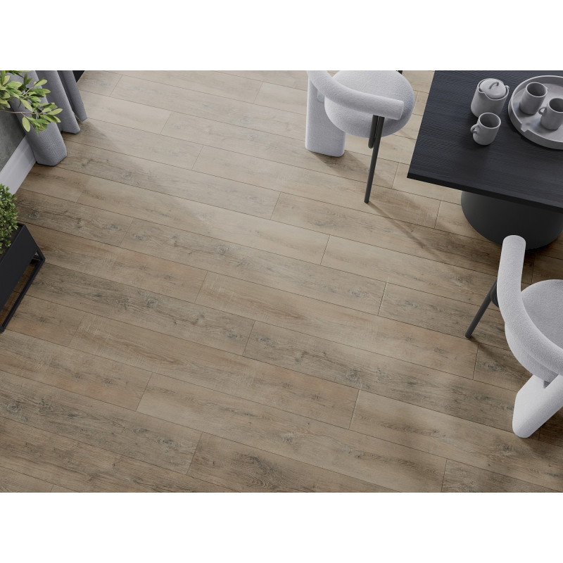 Mexen Casa Grande vinil panelek 1227 x 187 mm LVT Dryback 2,5 mm, PVC alátét, 4 V-fuga, Tölgy - F1314-1227-187-255-4V1-01