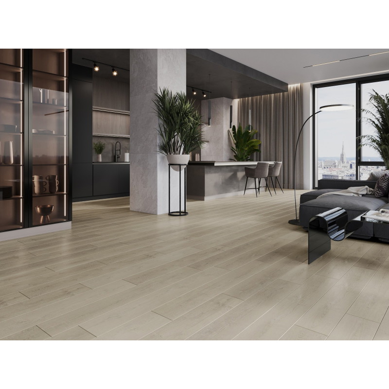 Mexen Parker panouri vinilice 1227 x 187 mm LVT Dryback 2,5 mm, substrat PVC, 4 V-Fugă, Stejar - F1315-1227-187-255-4V1-01