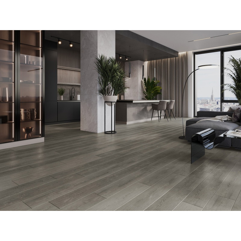 Mexen New Albany vinyl panelek 1227 x 187 mm LVT Dryback 2,5 mm, PVC alátét, 4 V-nút, Tölgy - F1317-1227-187-255-4V1-01