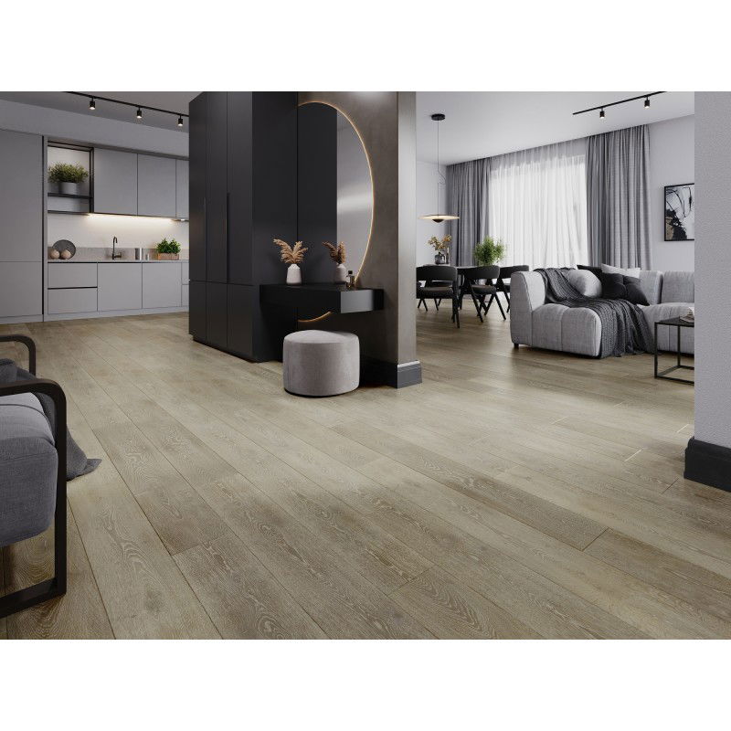 Mexen Jasper vinyl panelek 1227 x 187 mm LVT Dryback 2,5 mm, PVC alátét, 4 V-fuga, Tölgy - F1318-1227-187-255-4V1-01