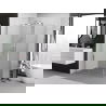 Mexen Exo cabină de duș pliante 100 x 85 cm, transparent, crom - 816-100-085-01-00