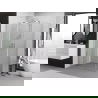 Mexen Exo cabină de duș pliante 100 x 85 cm, transparent, crom - 816-100-085-01-00