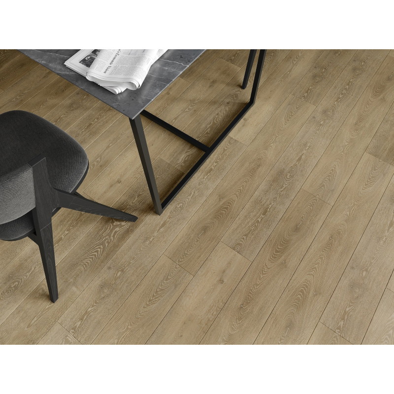 Mexen Alabama 1227 x 187 mm-es LVT Dryback 2,5 mm-es vinil panelek, PVC alátét, 4 V-fuga, Tölgy - F1319-1227-187-255-4V1-01