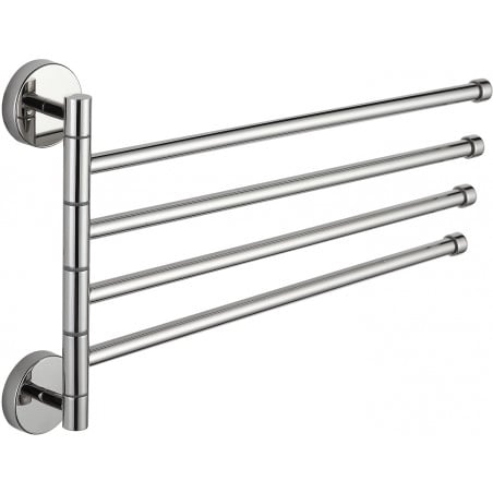 Mexen cuier rotativ cvadruplu pentru prosop, crom - 7039244-00