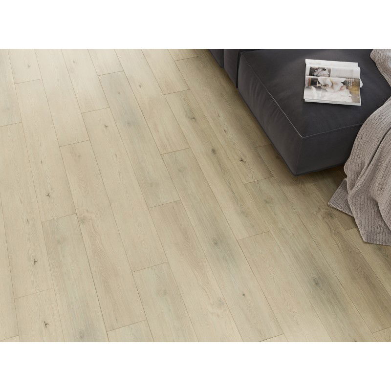Mexen Calera panouri din vinil 1227 x 187 mm LVT Dryback 2,5 mm, suport PVC, 4 V-Fuga, Stejar - F1320-1227-187-255-4V1-01