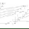 Mexen cuier rotativ pentru prosop, Aurie - 7039244-50