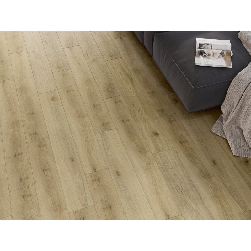 Mexen Charter Oak panouri din vinil 1227 x 187 mm LVT Dryback 2,5 mm, substrat PVC, 4 V-Fuga, Stejar - F1322-1227-187-255-4V1-01