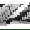Mexen Exo cabină de duș pliabilă 80 x 70 cm, transparent, negru - 816-080-070-70-00