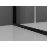 Mexen Exo-F összecsukható zuhanykabin 70 x 80 cm, átlátszó, fekete - 816-070-080-70-00