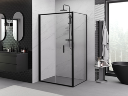 Mexen Exo cabină duș pliantă 70 x 85 cm, transparent, negru - 816-070-085-70-00