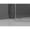 Mexen Exo-R Cabină de duș pentagonală cu ușă batantă 80 x 80 cm, transparentă, crom - 812-080-080-01-00