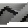 Mexen Exo uși de duș duble cu balamale 70 cm, transparent, negru - 814-070-000-70-00