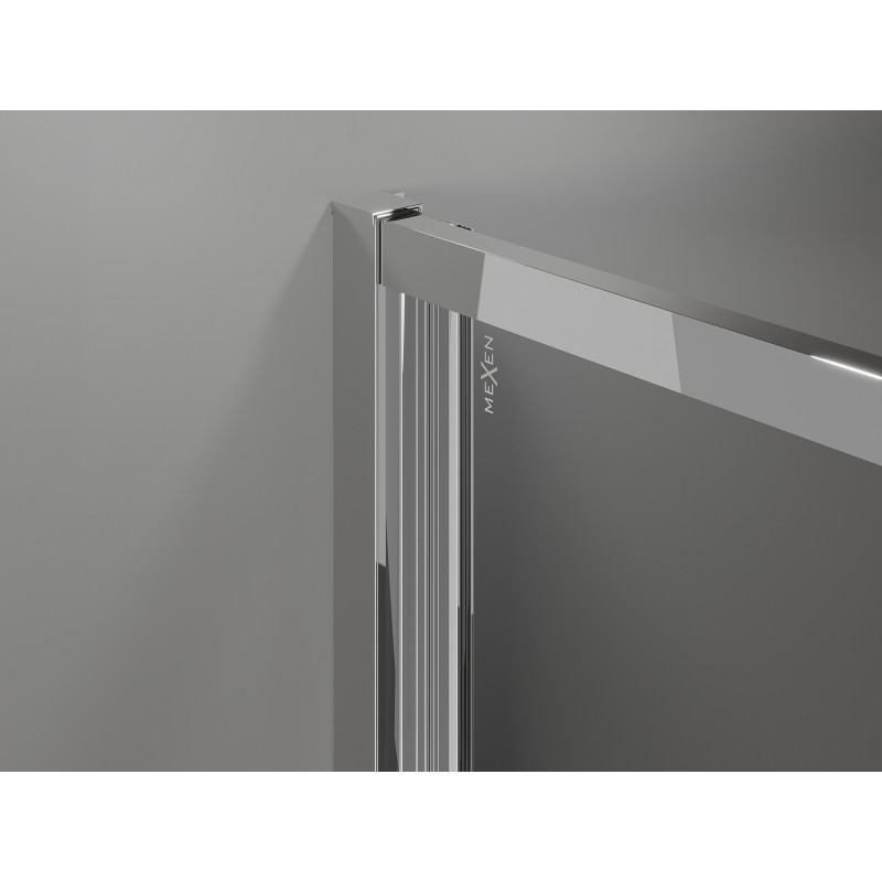 Mexen Exo-F ușă de duș pliabilă 70 cm, transparentă, crom - 816-070-000-01-00