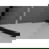 Mexen Exo uși de duș pliante 80 cm, transparent, negru - 816-080-000-70-00
