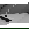 Mexen Exo uși pentru duș batante 100 cm, transparente, negre - 819-100-000-70-00