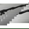 Mexen Exo uși de duș pivotante 155 cm, transparente, negre - 819-155-000-70-00